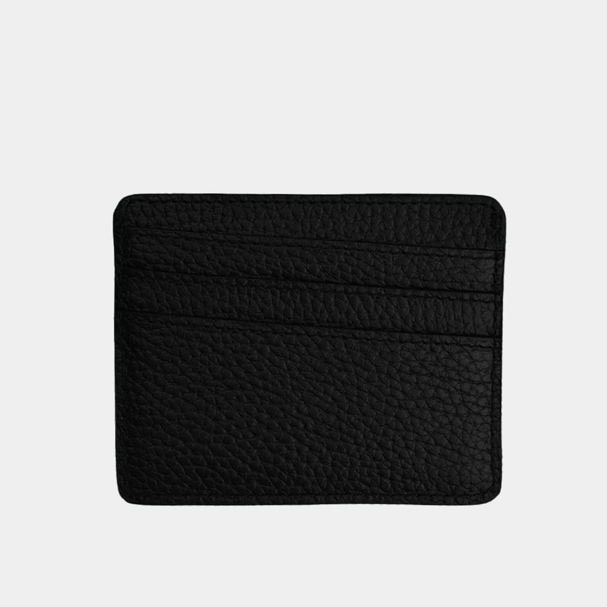 Porte-Cartes Bi-Fold Mary Kay En Cuir Noir - Broderie Florale (NEUF Sans Étiquettes)